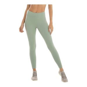 Koral Green Sage High Rise Black Out Athletic Exercise Legging’s SZ L NWOT